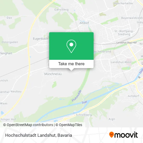 Карта Hochschulstadt Landshut