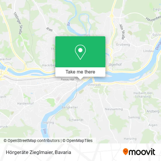 Карта Hörgeräte Zieglmaier