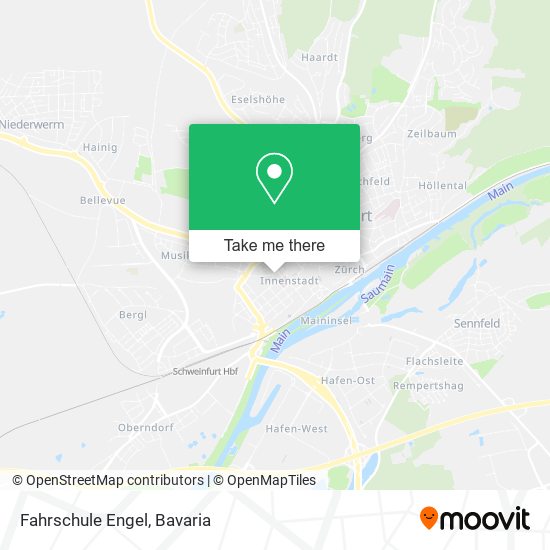 Fahrschule Engel map