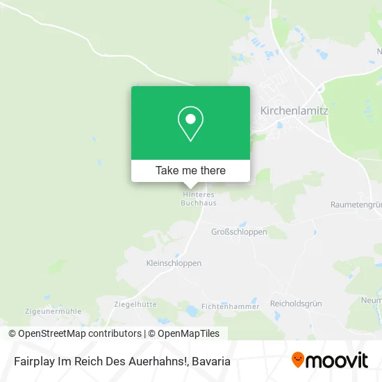 Карта Fairplay Im Reich Des Auerhahns!