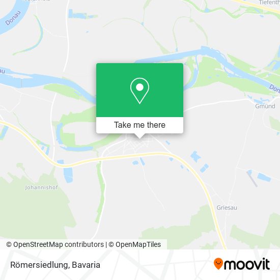 Карта Römersiedlung
