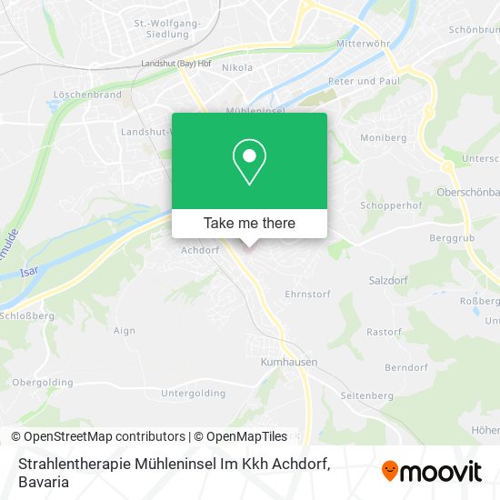 Strahlentherapie Mühleninsel Im Kkh Achdorf map