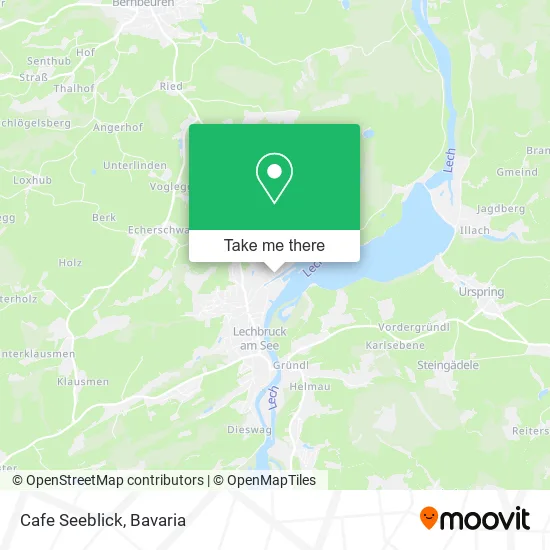Карта Cafe Seeblick