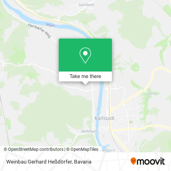 Карта Weinbau Gerhard Heßdörfer