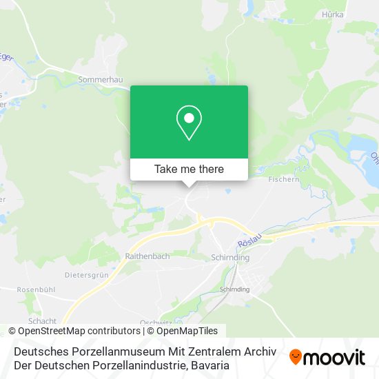 Deutsches Porzellanmuseum Mit Zentralem Archiv Der Deutschen Porzellanindustrie map