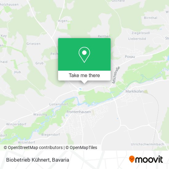 Biobetrieb Kühnert map