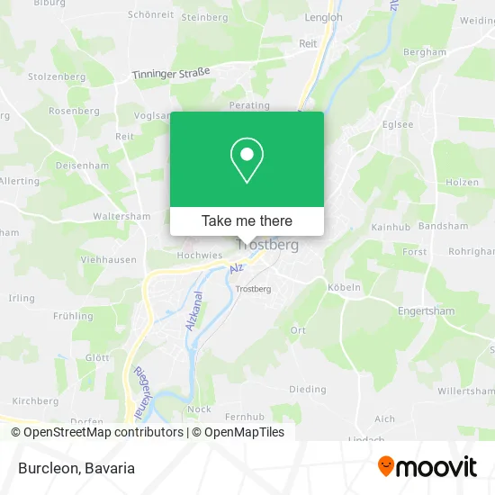 Карта Burcleon