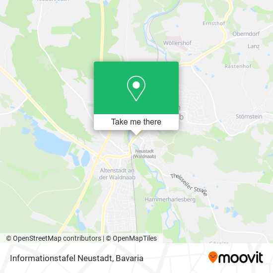 Карта Informationstafel Neustadt