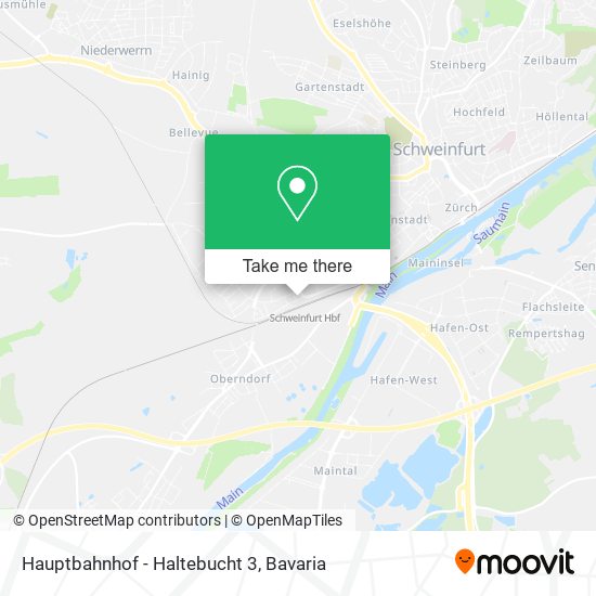 Hauptbahnhof - Haltebucht 3 map