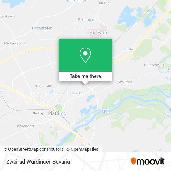 Zweirad Würdinger map