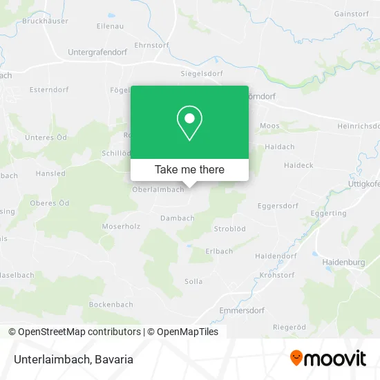 Карта Unterlaimbach