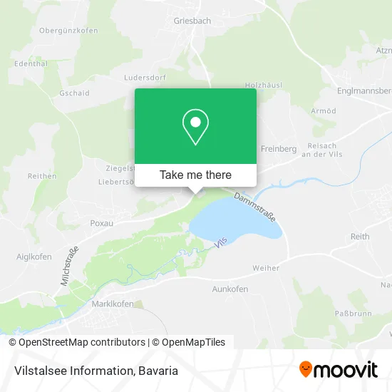 Карта Vilstalsee Information