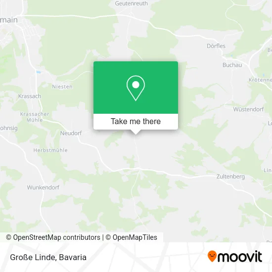 Карта Große Linde