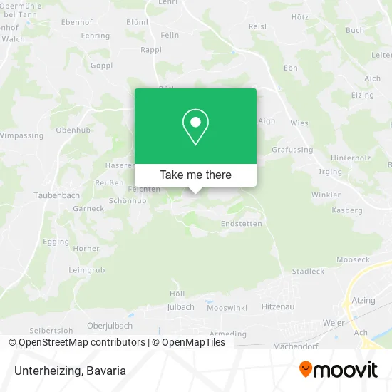 Карта Unterheizing