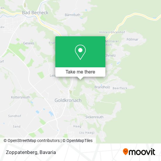 Zoppatenberg map