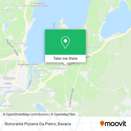 Ristorante Pizzeria Da Pietro map
