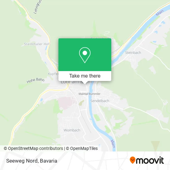Карта Seeweg Nord