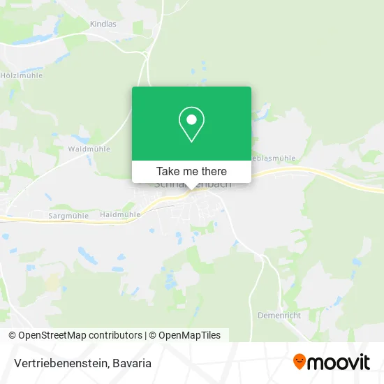 Карта Vertriebenenstein