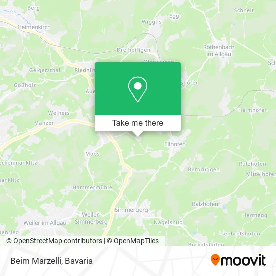 Карта Beim Marzelli