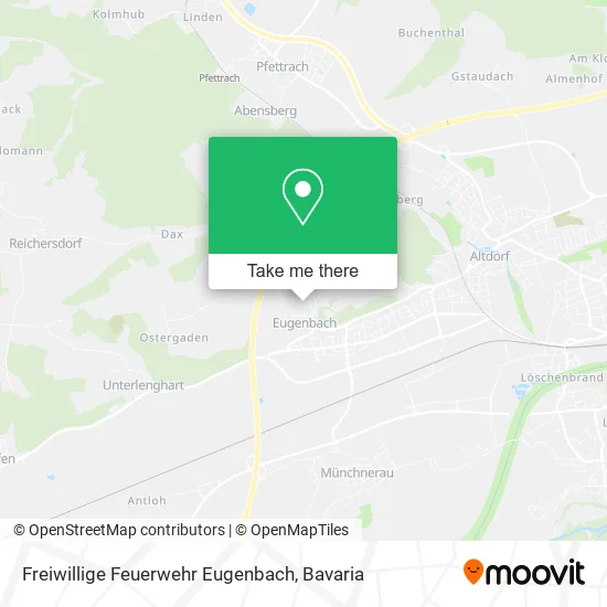 Карта Freiwillige Feuerwehr Eugenbach