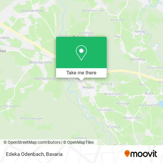 Карта Edeka Odenbach