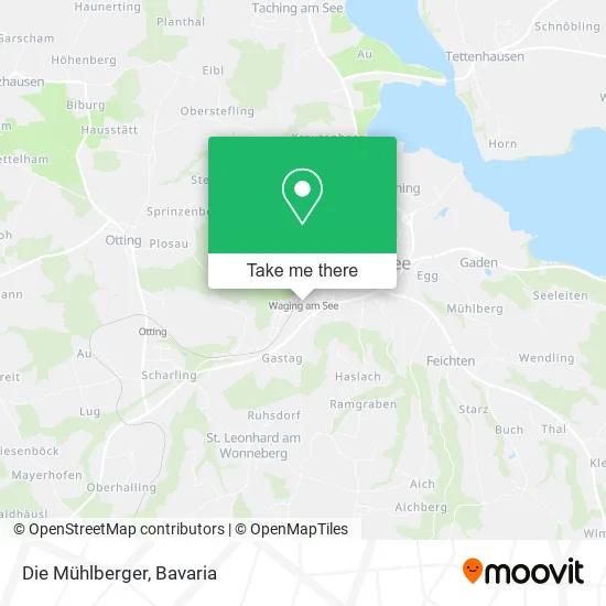 Карта Die Mühlberger