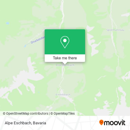 Alpe Eschbach map