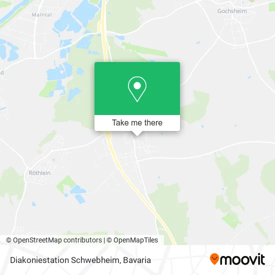 Карта Diakoniestation Schwebheim