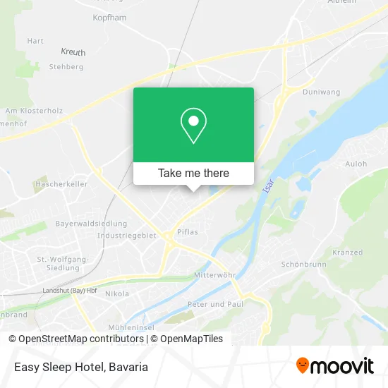 Карта Easy Sleep Hotel