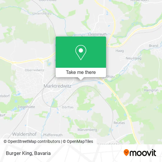 Карта Burger King