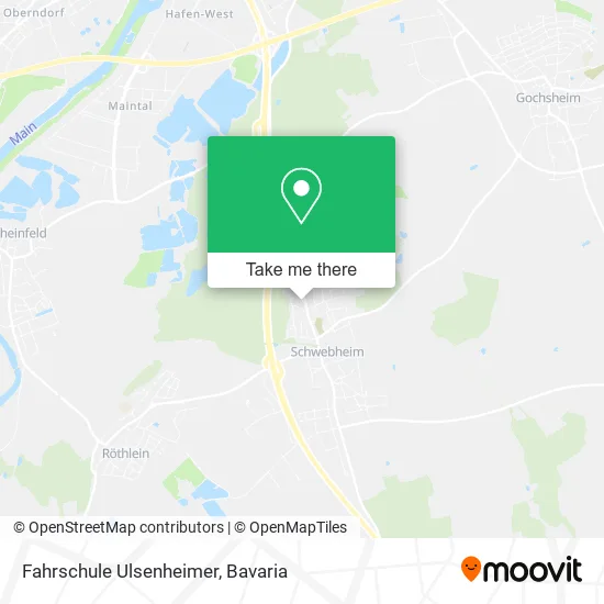 Карта Fahrschule Ulsenheimer