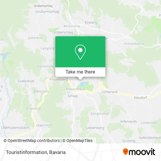 Карта Touristinformation