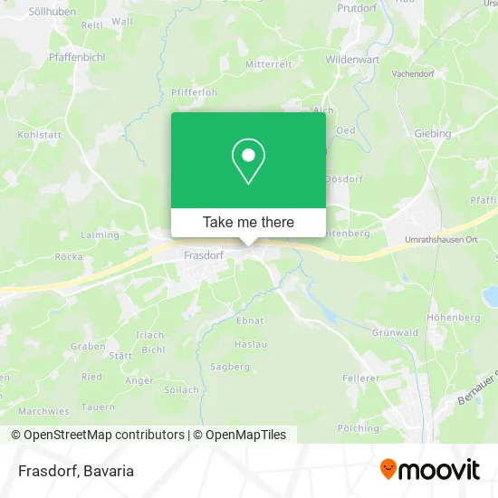 Карта Frasdorf
