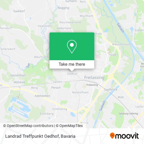 Landrad Treffpunkt Oedhof map