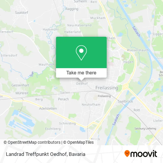 Карта Landrad Treffpunkt Oedhof