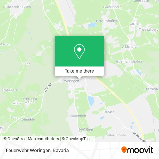 Карта Feuerwehr Woringen