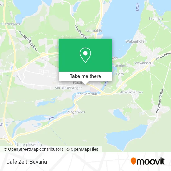 Карта Café Zeit