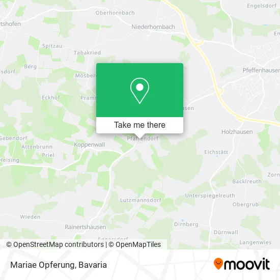 Карта Mariae Opferung
