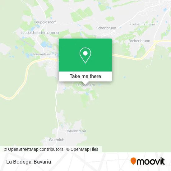 Карта La Bodega