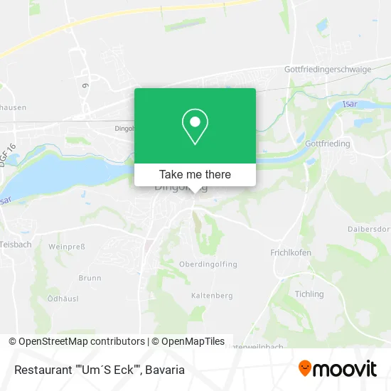 Карта Restaurant ""Um´S Eck""