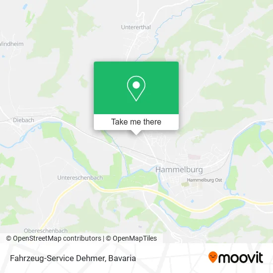 Карта Fahrzeug-Service Dehmer