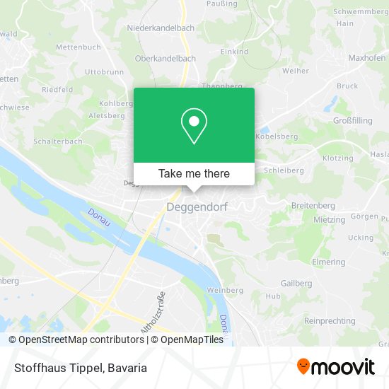 Stoffhaus Tippel map