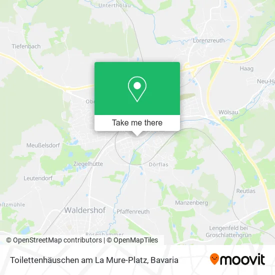 Карта Toilettenhäuschen am La Mure-Platz