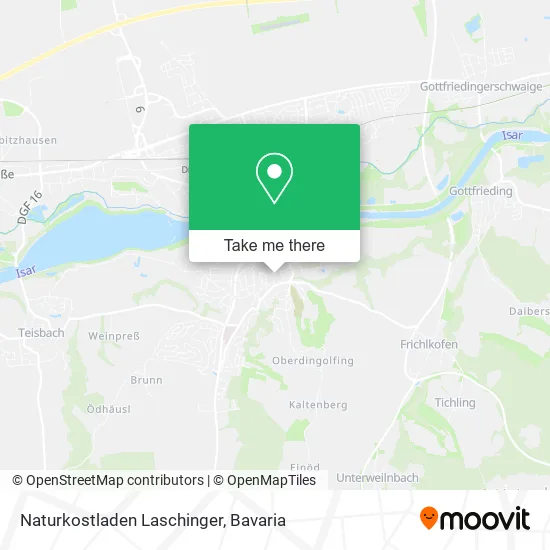 Карта Naturkostladen Laschinger