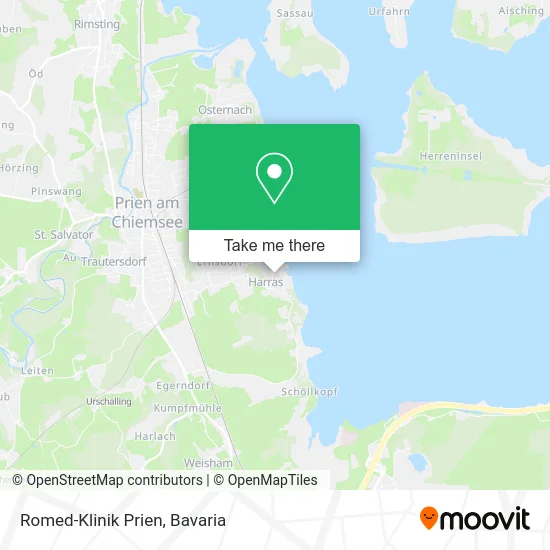 Romed-Klinik Prien map