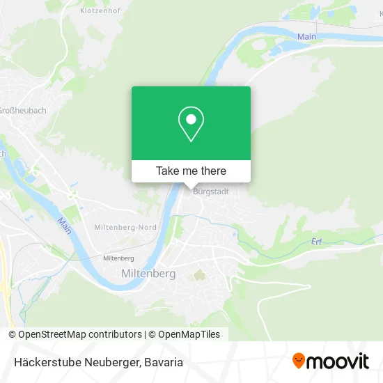 Карта Häckerstube Neuberger