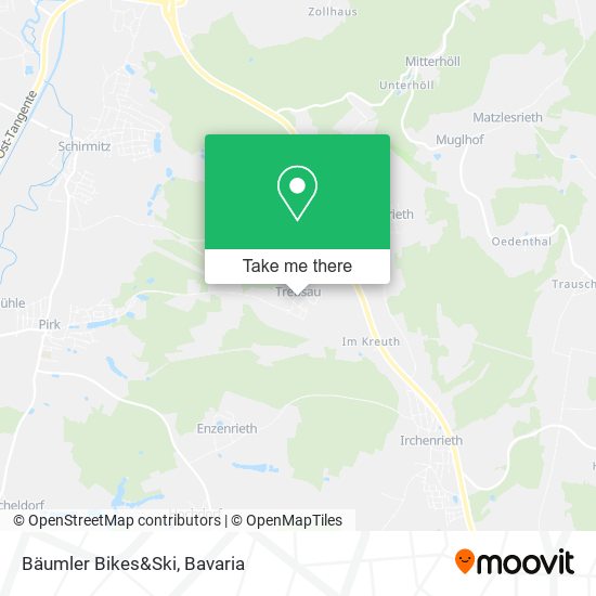 Bäumler Bikes&Ski map