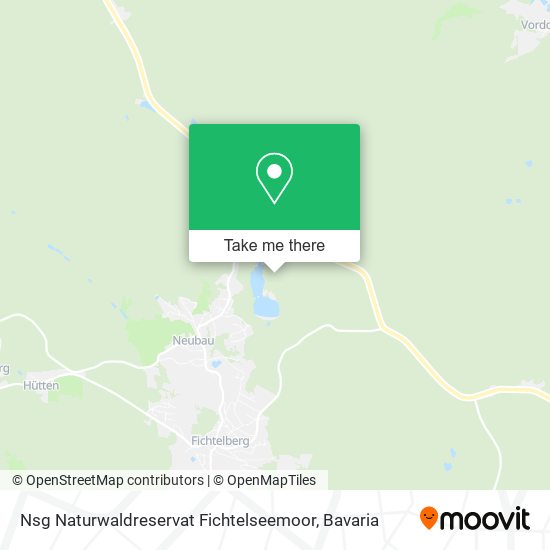 Nsg Naturwaldreservat Fichtelseemoor map