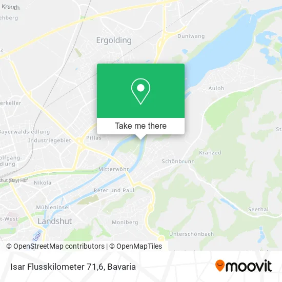 Карта Isar Flusskilometer 71,6