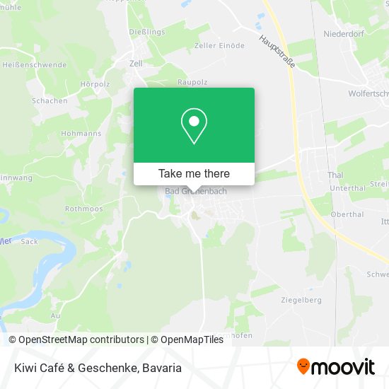 Kiwi Café & Geschenke map
